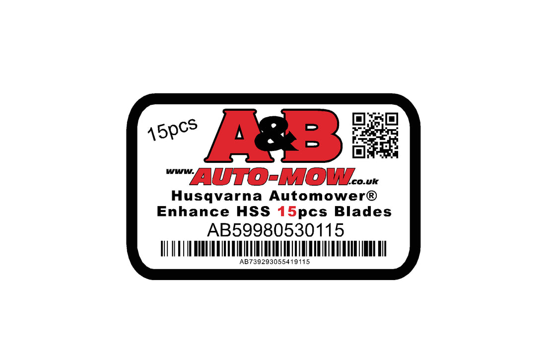 Husqvarna Automower® Enhance HSS Blades 15pcs Free Shipping