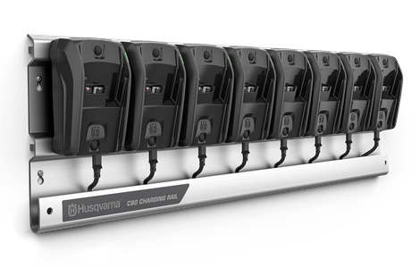 Husqvarna 40-C80 Charging Station 1pcs rail and 8pcs 40-C80 (UK) 970 62 19-02